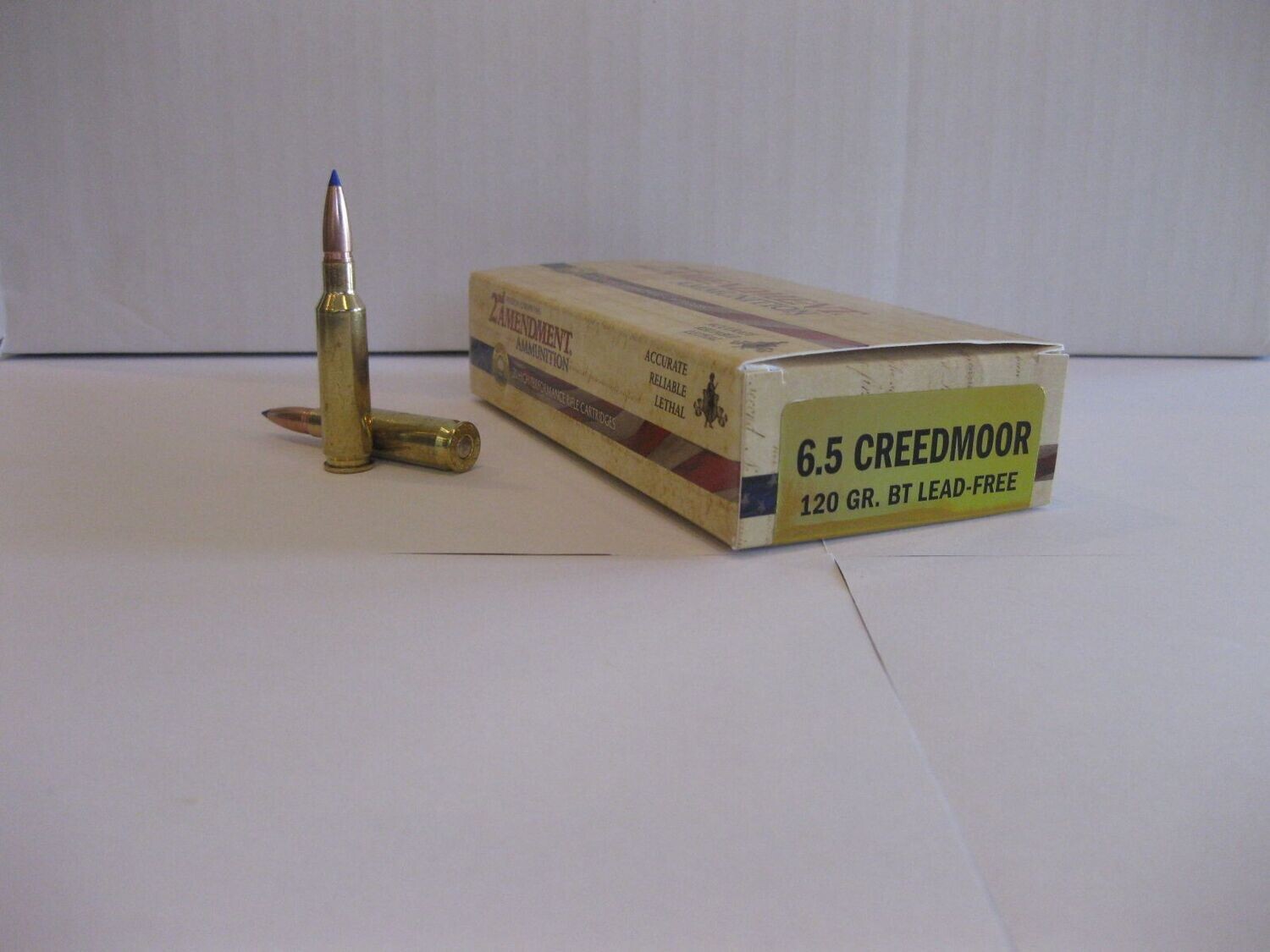 6.5 Creedmoor 120gr BT Lead-Free