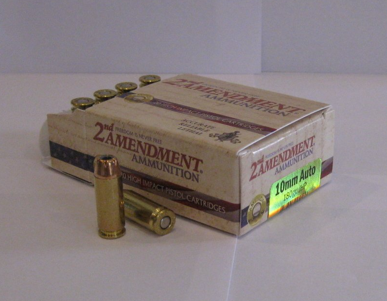 10mm 180 gr JHP