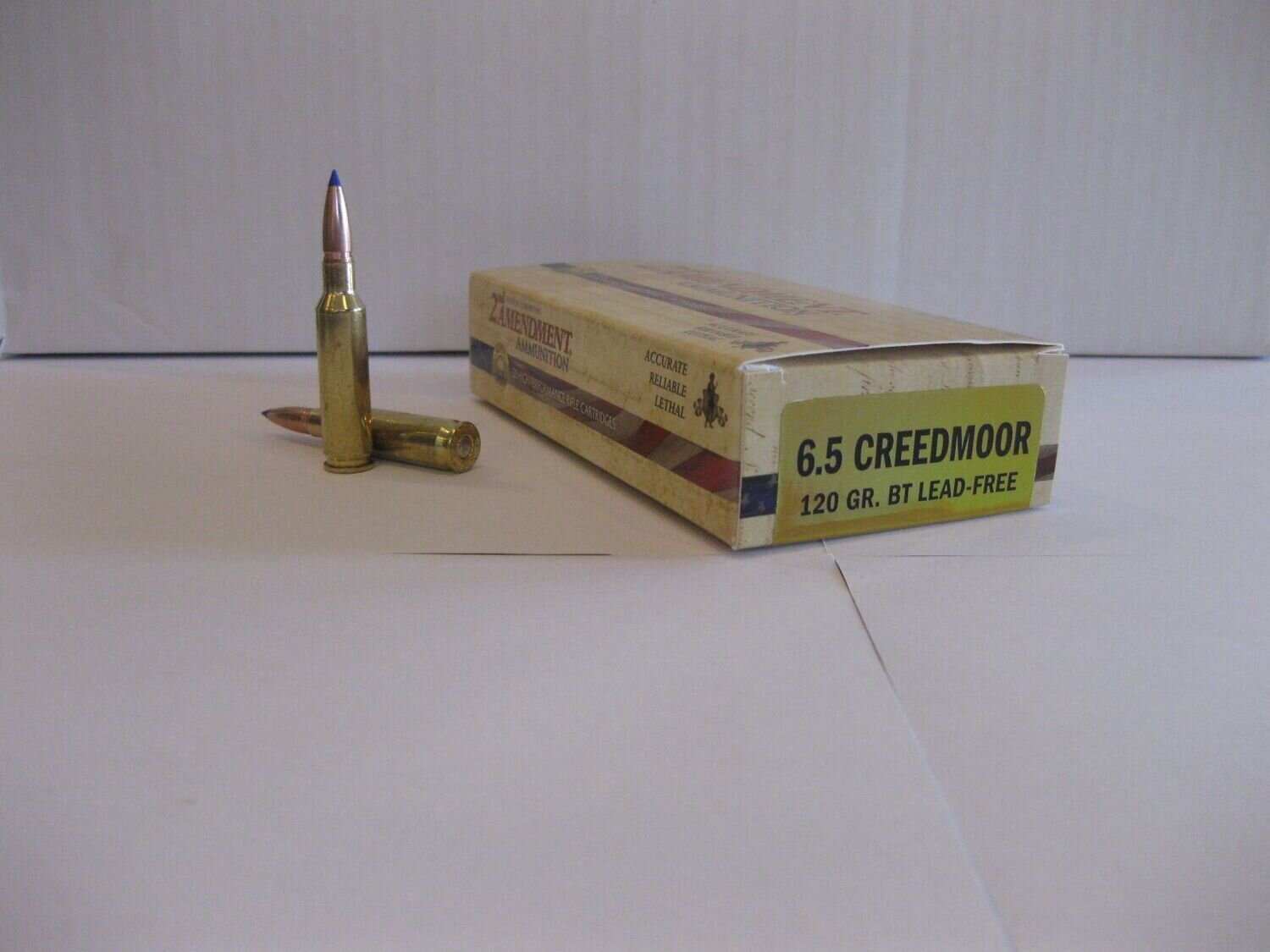 6.5 Creedmoor 120gr BT Lead-Free