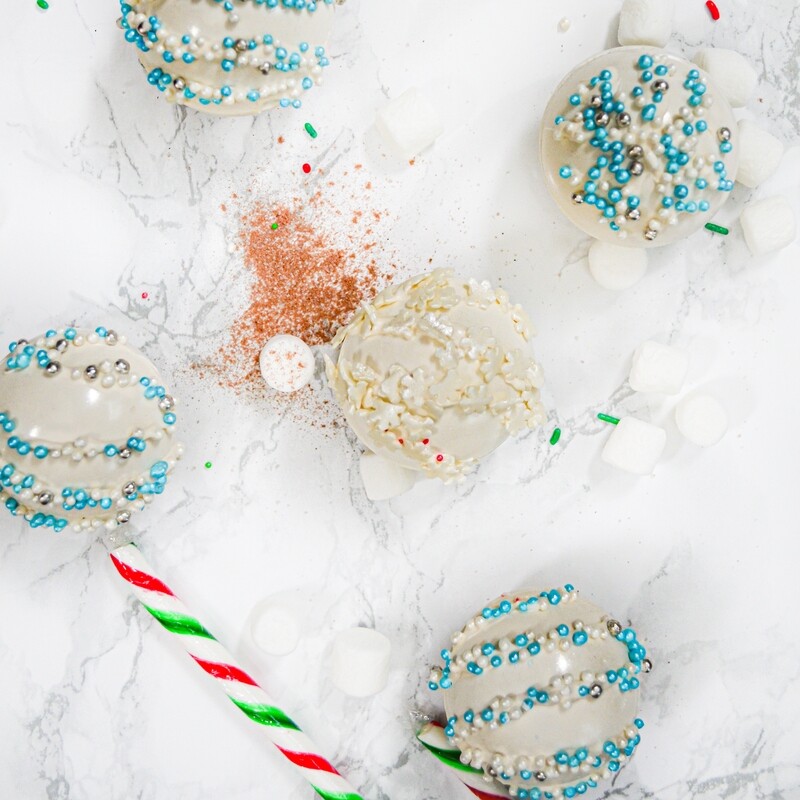 Snowball Hot Chocolate Bombs