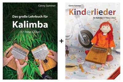 BUNDLE: Das große Lehrbuch für Kalimba & Kinderlieder