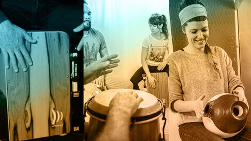 CAJON & PERCUSSION INTENSIVKURS in Leipzig, 10 x 1,5 h, Februar - Mai 2026