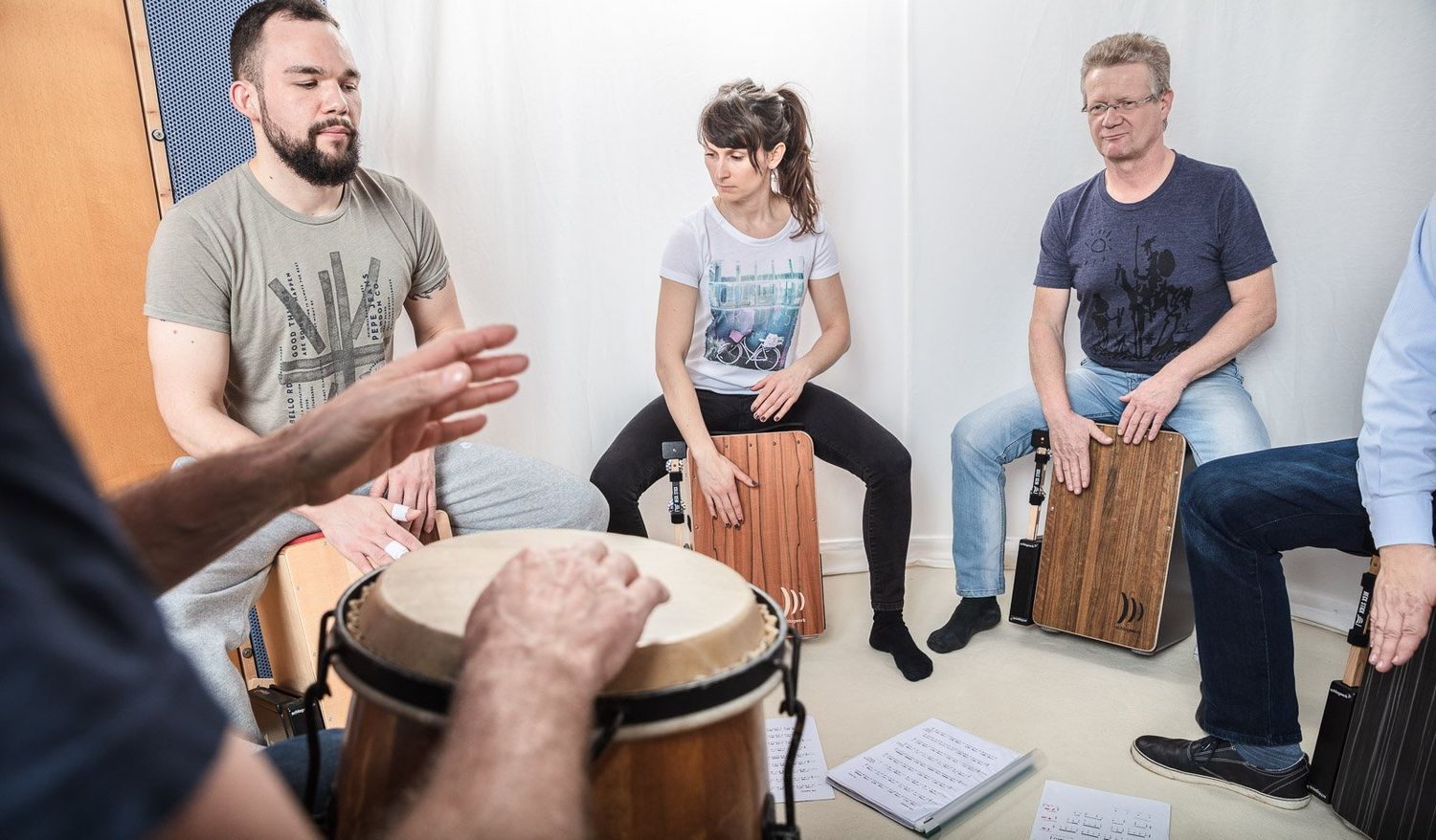 CAJON & PERCUSSION INTENSIVKURS in Leipzig, 10 x 1,5 h, September - Dezember 2026
