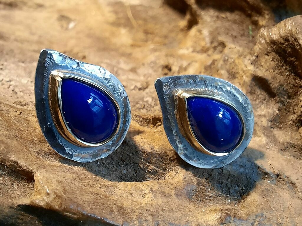 Ohrstecker mit Lapis-Lazuli