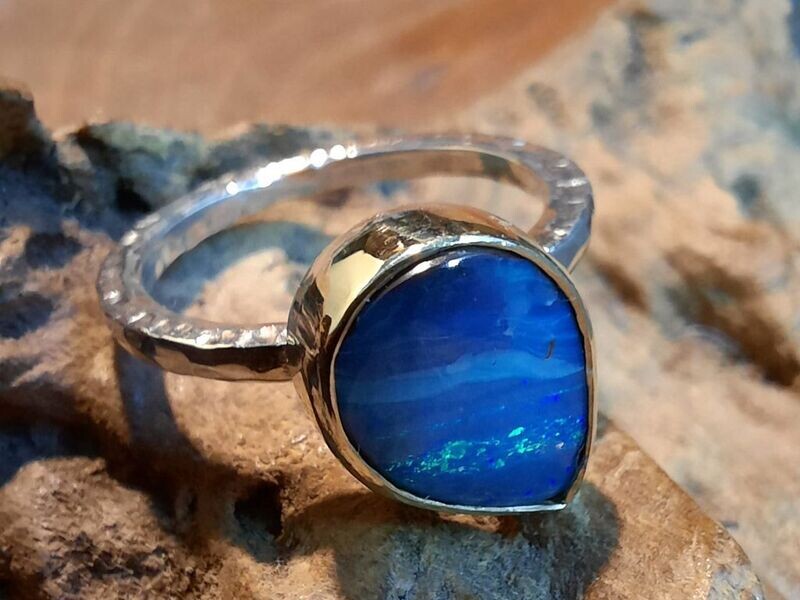 Ring "Blue Sea"