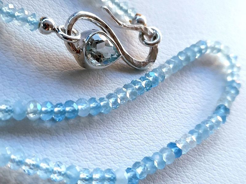 Aquamarinkette "Blue Ocean"