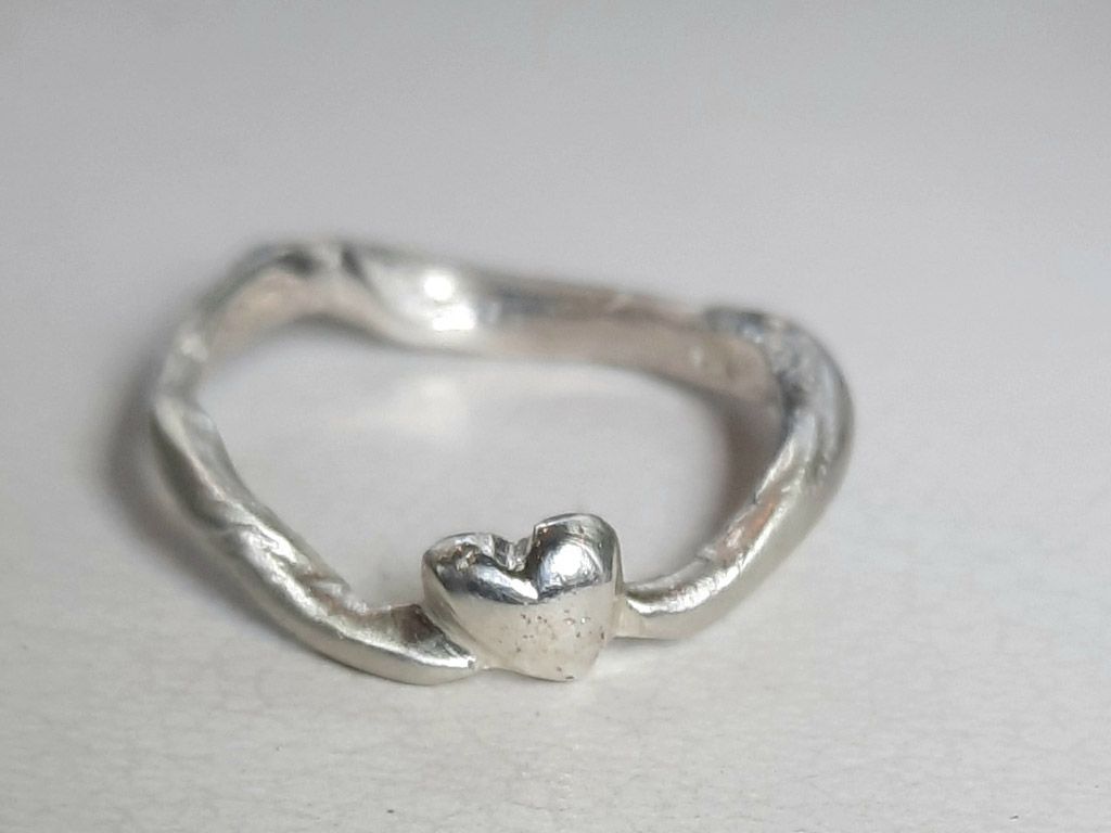 Ring mit Herz