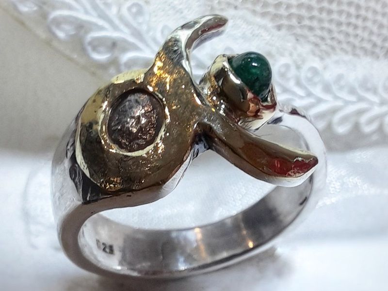 Stier ♉️ mit Smaragd Stier ♉️ mit Smaragd