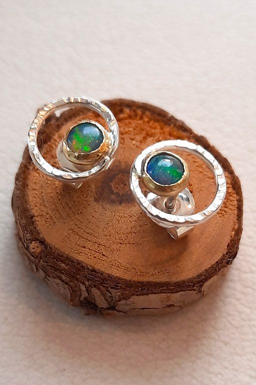 Ohrstecker "Opal Fire"