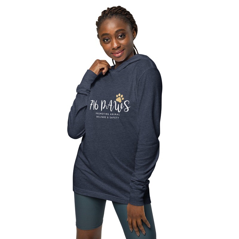 Hooded long-sleeve tee
