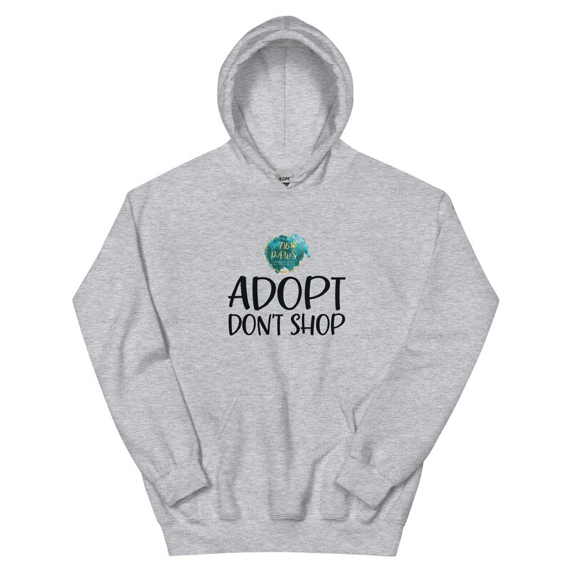 Adopt Don&#39;t Shop Unisex Hoodie