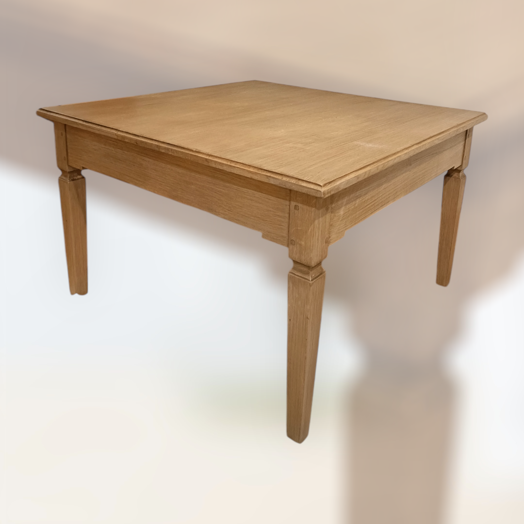 Table de salon directoire en chêne massif