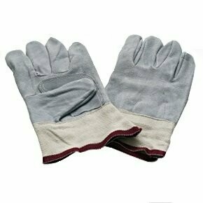 Guantes DESCARNE GRIS puño corto cuero
