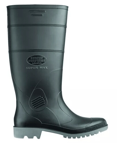 Bota PVC CALFOR PAMEPEANA negra S/P