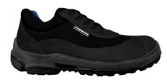 Zapatilla CONWORK Negra ventilada