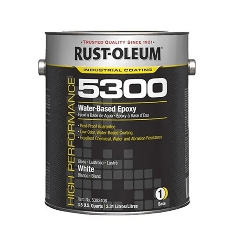 Pintura Epoxi A Base De Agua Sistema 5300 Rustoleum