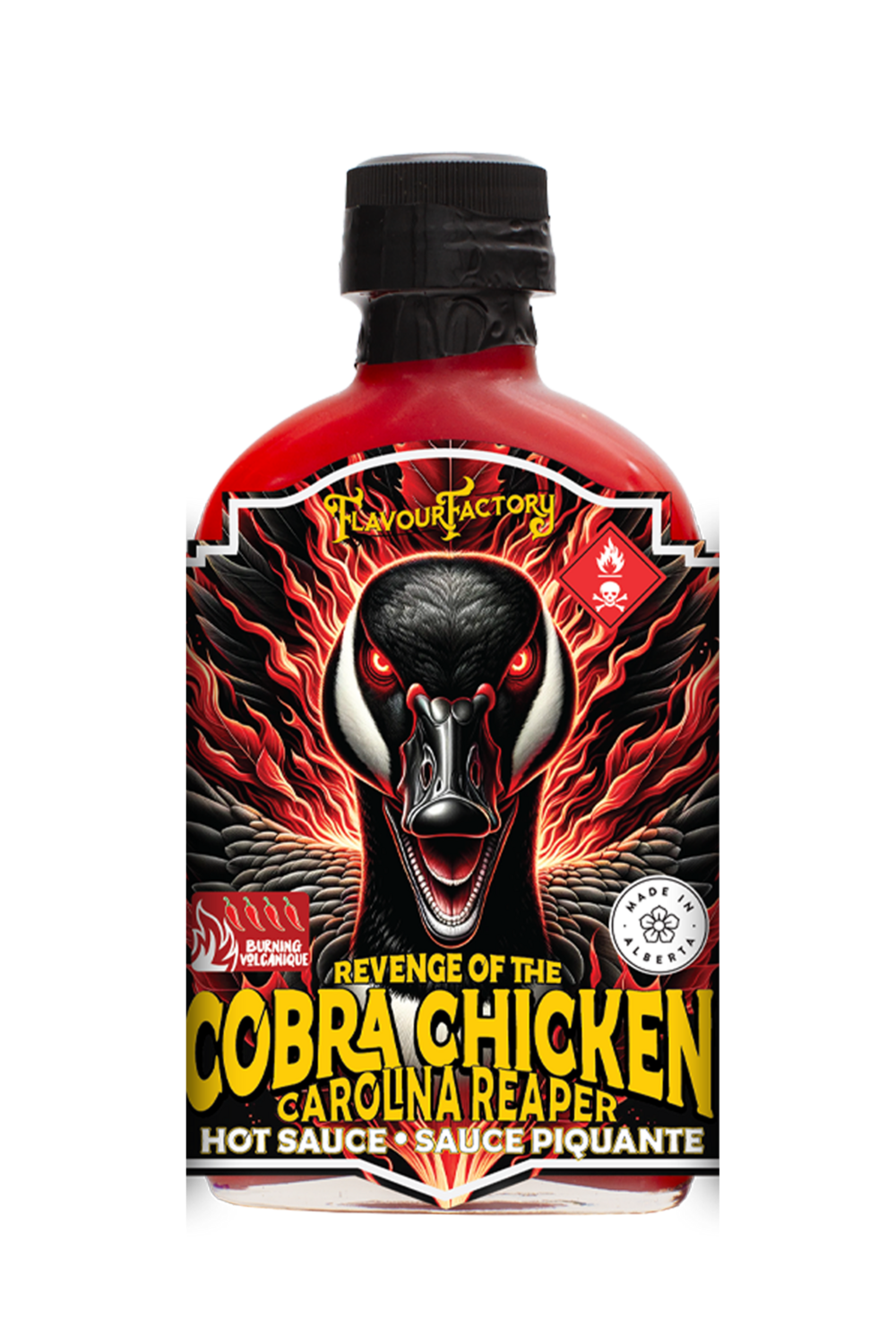 Buy The Extremely Hot Revenge of the Cobra Chicken Hot Sauce Buy The Extremely Hot Revenge of the Cobra Chicken Hot Sauce