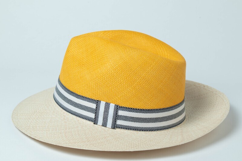 Bicolor Panama Hat