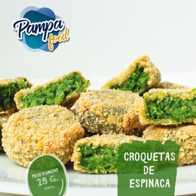 CROQUETAS ESPINACA X 500 G.