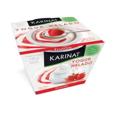 YOGUR HELADO FRUTILLA X 120 G.