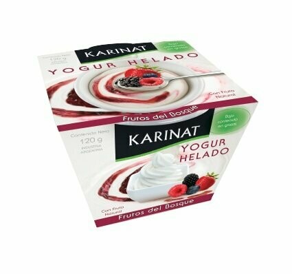 YOGUR HELADO FRUTOS DEL BOSQUE X 120 G.