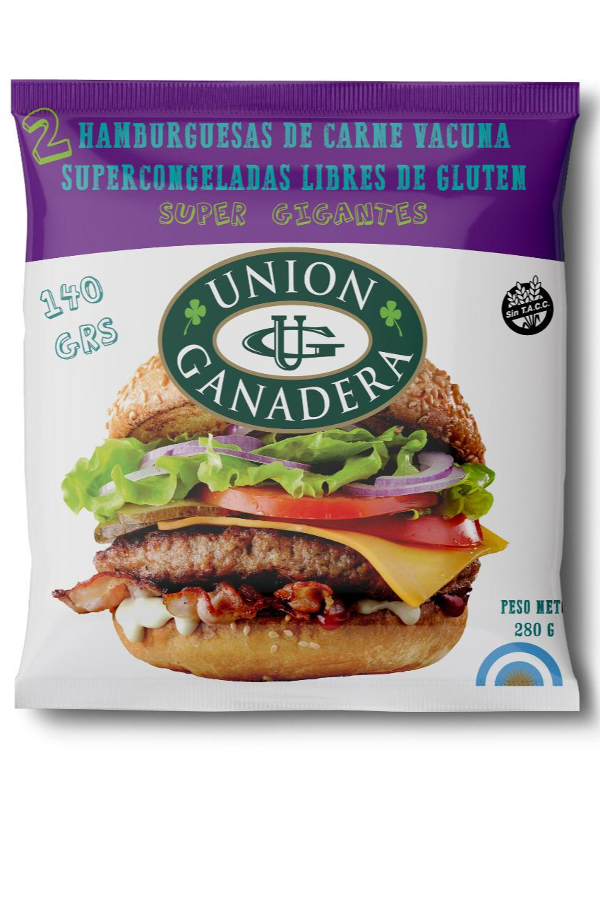 HAMBURGUESA X 140 G. X 20 U.