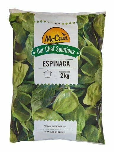 ESPINACA MCCAIN X 2 KG
