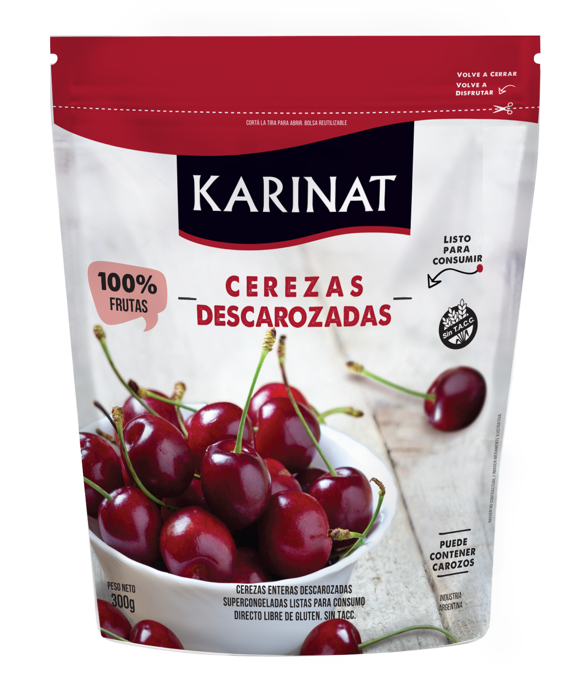 CEREZA DESCAROZADA X 300 GR.