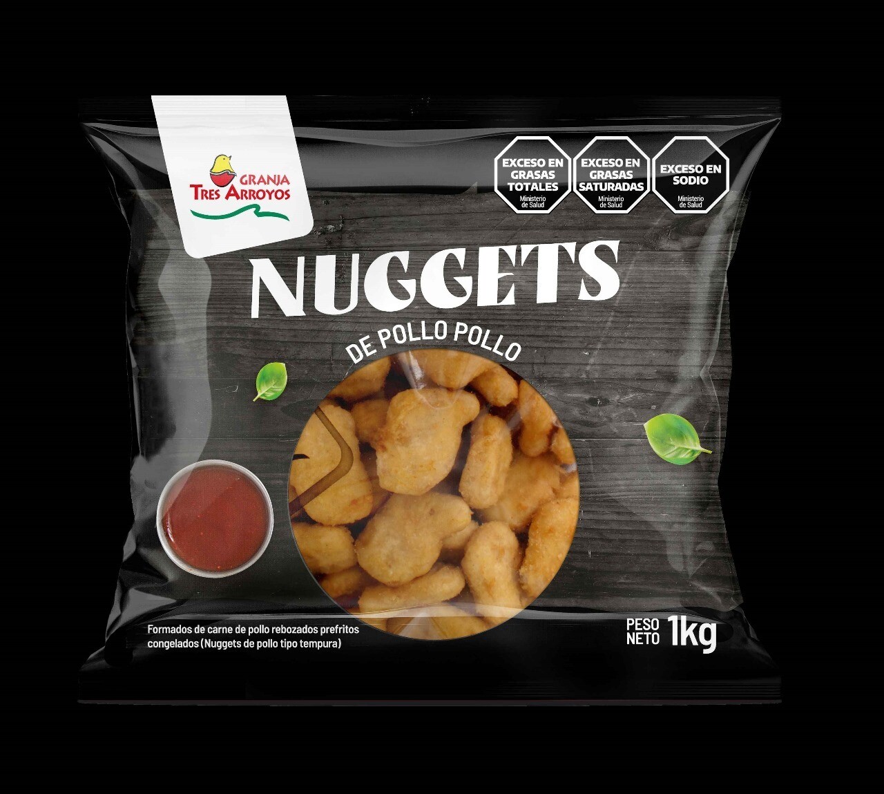 NUGGETS DE POLLO X 1 KG.