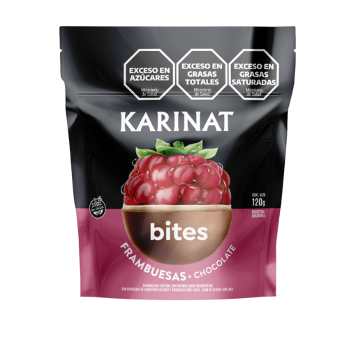 BITES DE FRAMBUESA X 120 G.