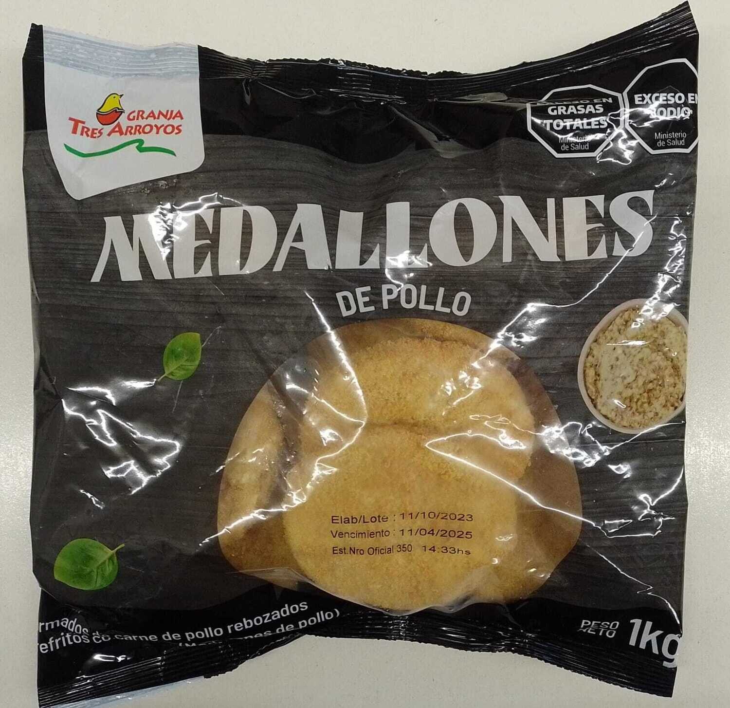 MEDALLONES DE POLLO X 1 KG