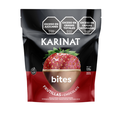 BITES DE FRUTILLA X 120 G.