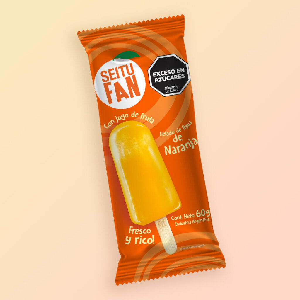 PALITO SEITU FAN NARANJA X 24 U.