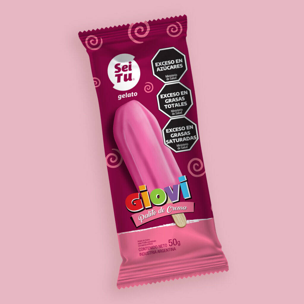 PALITO GIOBI CREMA FRUTILLA X 24 U.