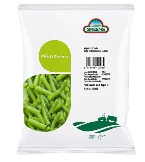 CHAUCHA GREENS  X 2,5 KG.