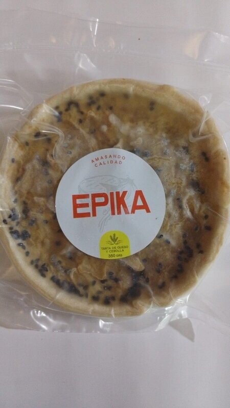 TARTA DE QUESO Y CEBOLLA EPIKA