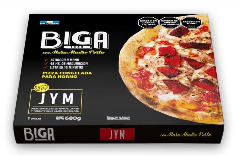 Pizza Bigga Jamon y Morron