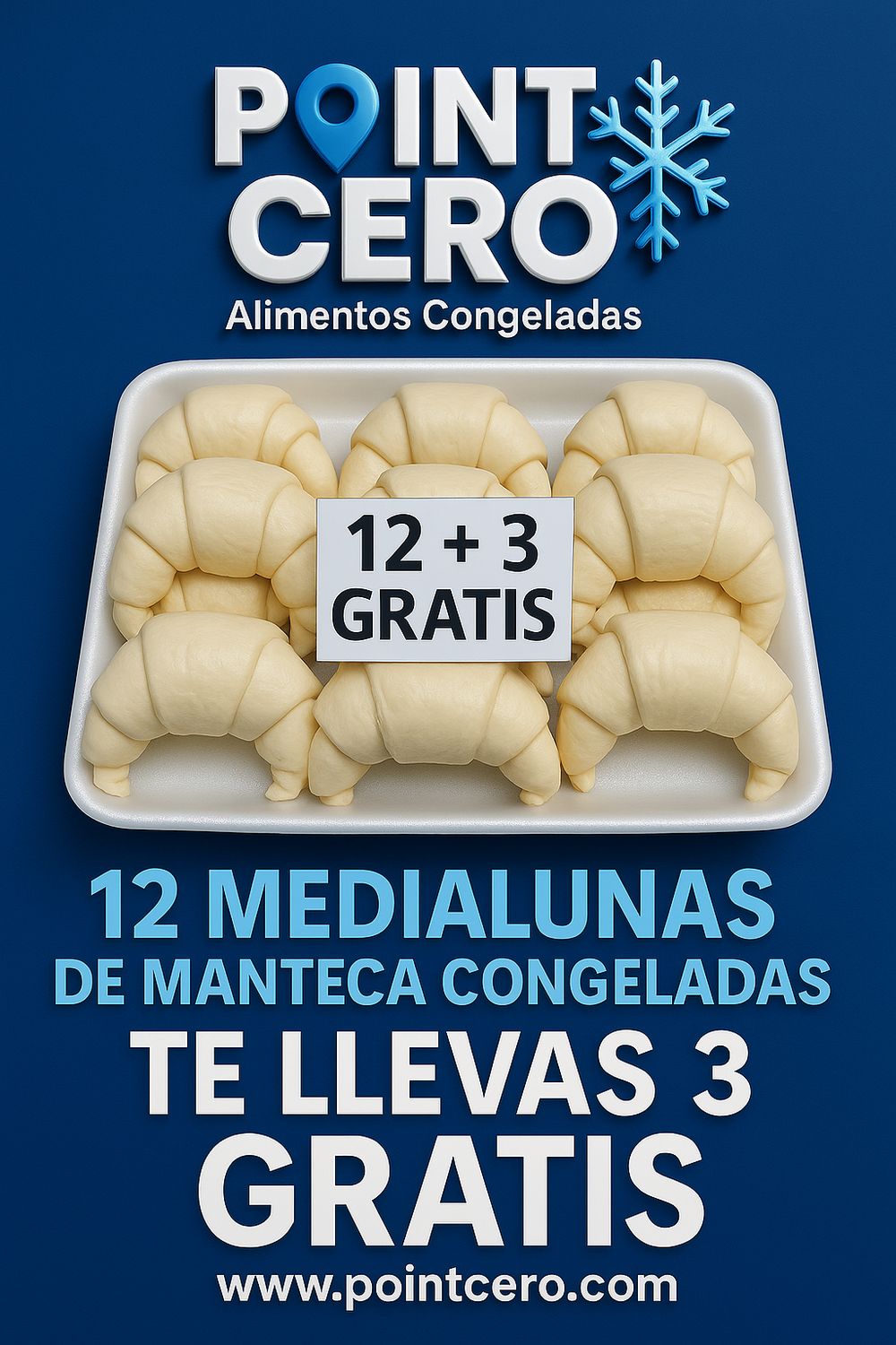 Medialunas de Manteca 12 + 3