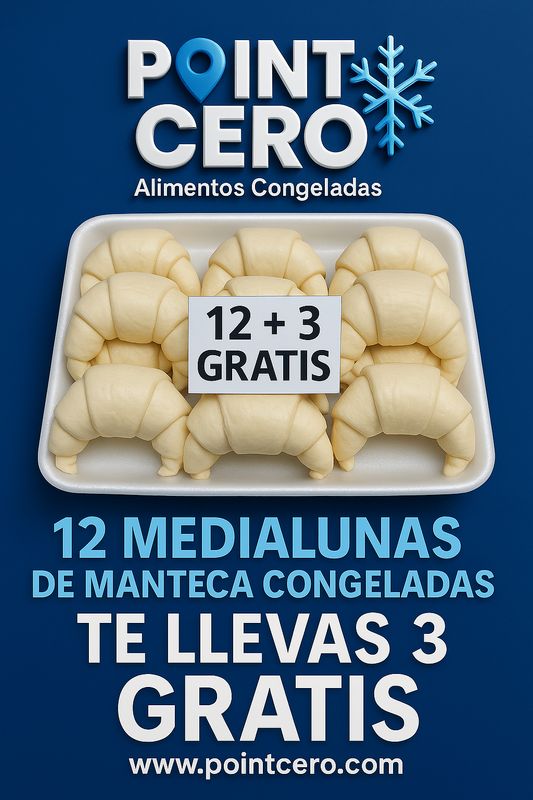 Medialunas de Manteca 12 + 3
