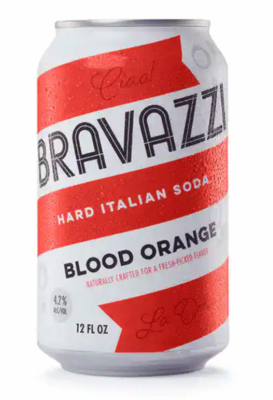 Bravazzi Italian Soda Blood Orange 355ml