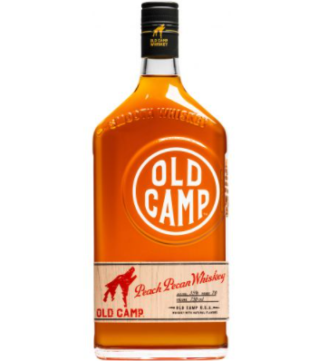 old camp peach pecan whiskey