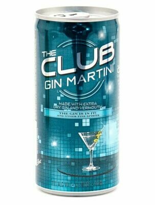 The club gin martini 200ml