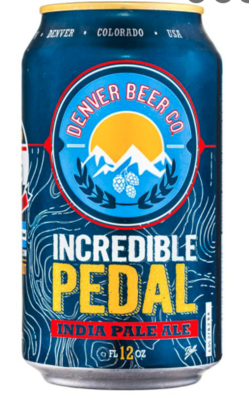 Denver Beer Co Incredible Pedal IPA 12OZ
