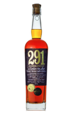 291 Barrel Proof Colorado Bourbon Whiskey 750ml
