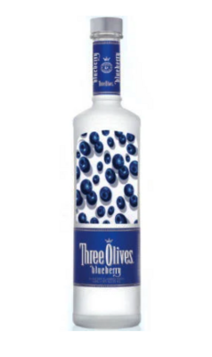 Three Olives Blueberry Vodka 750ml