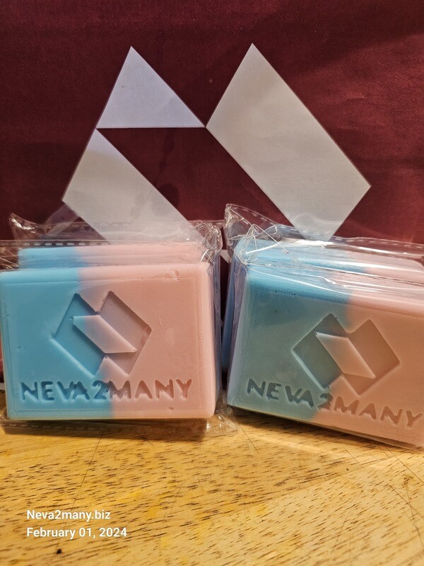 Triple Butter soap/Black Linen &amp; Amber fragrance