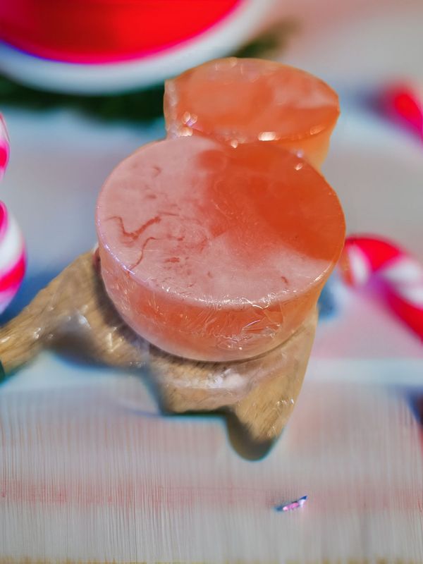 Double Butter Soap/Clear soap mix/Peppermint Fragrance 5 oz. Bars