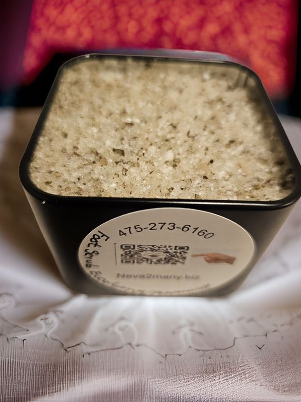 Eucalyptus/Peppermint foot scrub