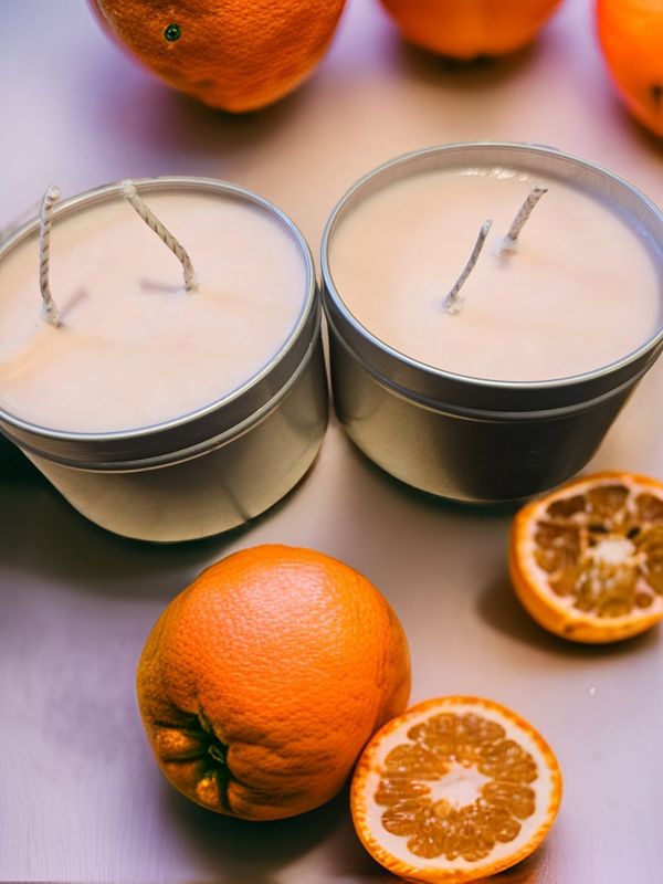 Sweet Orange 8 oz soy candles