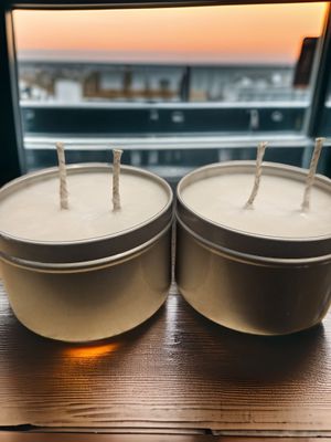 Whiskey fragrance 8oz soy candles